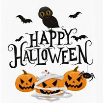 Transfer Para Balão Lettering - Happy Halloween - 1 unidade - Cromus - Rizzo