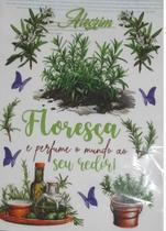 Transfer Têxtil 20x27,5cm TTR6L-007 Alecrim - Litoarte