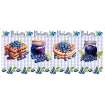 Transfer Têxtil 27,5x12,8cm TTB5-022 Barrado Blueberry Litoarte Transfer Têxtil 27,5x12,8cm TTB5-022 Barrado Blueberry Litoarte
