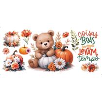 TRANSFER TÊXTIL 27,5X12,8CM TTB5-024 BARRA ABÓBORA LITOARTE - Ideal para Customização TRANSFER TÊXTIL 27,5X12,8CM TTB5-024 BARRA ABÓBORA LITOARTE - Ideal para Customização