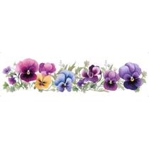 Transfer Textil Barra - Amor Perfeito