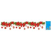 Transfer Textil Barra Natal - Laços e Bola - TTB6N-001