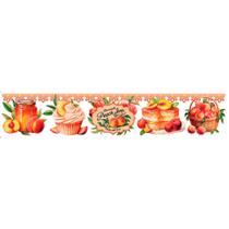 Transfer Textil Barra - Pêssegos - TTB6-018 Transfer Textil Barra - Pêssegos - TTB6-018