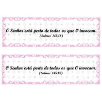 Transfer Textil Passe e Crie - O Senhor Está Perto De Todos Os Que O Invocam Transfer Textil Passe e Crie - O Senhor Está Perto De Todos Os Que O Invocam