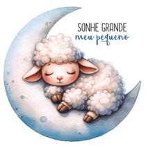 Transfer Textil Quadrado - Ovelhinha