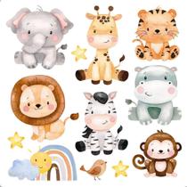 Transfer Textil Quadrado - Safari