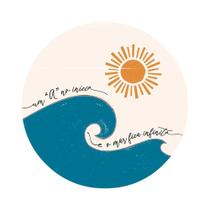 Transfer Textil Retangular - Praia