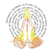 Transfer Textil Retangular - Sinto Muito