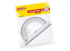 Transferidor 180 Waleu - Cristal Transferidor 180 Waleu - Cristal