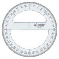 Transferidor Acrílico 360 Trident 15cm 8315 Transferidor Acrílico 360 Trident 15cm 8315
