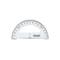 Transferidor Acrílico 3mm 180º 25cm Trident Modelo 8125 Transferidor Acrílico 3mm 180º 25cm Trident Modelo 8125