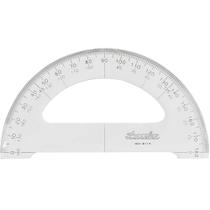 Transferidor Acrílico Trident 180 Graus 15 Cm 8115