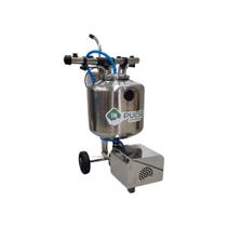 Transferidor De Leite Inox 50 Litros para 4 conjuntos de ordenha