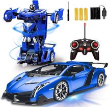 Transform Car Robot Toy AMENON com luzes RC Car 1:18 8+ Years Transform Car Robot Toy AMENON com luzes RC Car 1:18 8+ Years