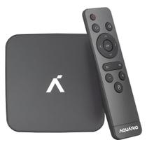 Transforma sua tv em smart, Tv box Aquário Stv3000Plus 4k 16gb Android 11 WiFi 2.4/5gr