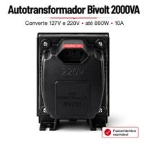 Transformador 2000va bivolt 110 220 volts para geladeira ar condicionado máquina freezer Auto Transformador Transformador 2000va bivolt 110 220 volts para geladeira ar condicionado máquina freezer Auto Transformador