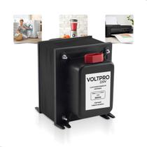 Transformador 2000va Bivolt Conversor de Energia Auto Trafo Corrente 1300w Voltpro Para Maquina de Lavar Ferramentas Maq Costura ate 1300w