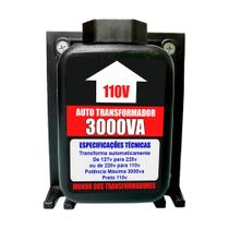 Transformador 3000VA 110/220 E 220/110 2000w