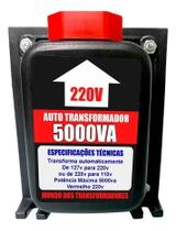 Transformador 5000va Bivolt 110 P 220 220 P 110 Maquina Lava e Seca Transformador 5000va Bivolt 110 P 220 220 P 110 Maquina Lava e Seca