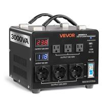 Transformador conversor automático de tensão VEVOR 3000VA 110V/220V Transformador conversor automático de tensão VEVOR 3000VA 110V/220V