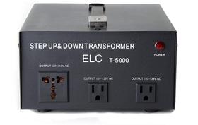 Transformador conversor de tensão ELC T-5000+ 5000W 110V/220V