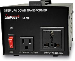 Transformador conversor de tensão LiteFuze LT-750 750W