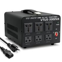 Transformador conversor de tensão LVYUAN 5000W Step Up/Down 110-120V/220-240V