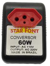 Transformador Conversor de Voltagem 110V para 220V - 60W Transformador Conversor de Voltagem 110V para 220V - 60W