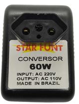 Transformador Conversor de Voltagem 220V para 110V - 60W Transformador Conversor de Voltagem 220V para 110V - 60W