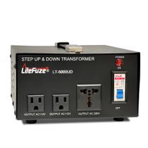 Transformador de conversor de tensão LiteFuze 5000W 110/220V Transformador de conversor de tensão LiteFuze 5000W 110/220V