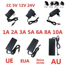 Transformador De Iluminação Universal AC 100V-240V DC 5V-24V Adaptador De Fonte De Alimentação Para