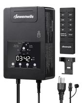 Transformador de paisagem DEWENWILS 120W com controle remoto 12V