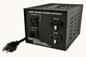 Transformador de tensão Simran SM-2000J 2000W Japão 100V a 110V