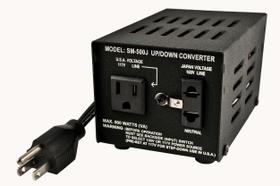 Transformador de tensão Simran SM-500J 500W Japão 100V a 110V