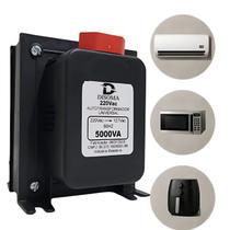 Transformador de voltagem 5000VA Bivolt Disoma 110V para 220V e 220V para110V Potente para Ar Condicionado Até 12000btus, AirFryer, Fogões Elétricos Transformador de voltagem 5000VA Bivolt Disoma 110V para 220V e 220V para110V Potente para Ar Condicionado Até 12000btus, AirFryer, Fogões Elétricos