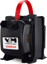 Transformador V&M 5000VA Bivolt 110/220 e 220/110 Ref: 5000 VA