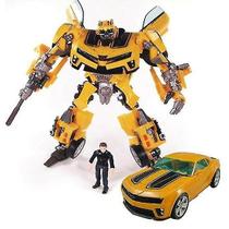 Transformadores Bumblebee Robot Car Action Figure Toy (Um tamanho) Transformadores Bumblebee Robot Car Action Figure Toy (Um tamanho)