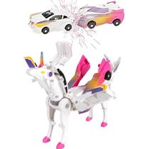 Transformation Toy liluwushe Unicorn Car para meninas de 4 a 6 anos Transformation Toy liluwushe Unicorn Car para meninas de 4 a 6 anos