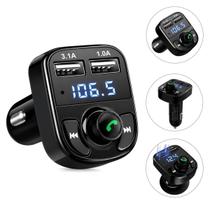 Transforme Seu Carro com Bluetooth Veicular e Carregador USB Duplo Transforme Seu Carro com Bluetooth Veicular e Carregador USB Duplo