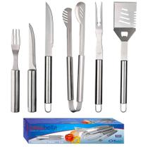 Transforme Seu Churrasco: Conjunto de Facas Chef Olivier Megaforth, Durabilidade e Estilo em 6 Peças! Transforme Seu Churrasco: Conjunto de Facas Chef Olivier Megaforth, Durabilidade e Estilo em 6 Peças!