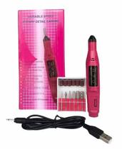 Transforme seu cuidado com as unhas: Lixadeira Elétrica Caneta.