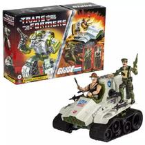 Transformers Collaborative GI Joe - Transformers Autobot Kup Triple T e Sgt Slaughter e Leatherneck - Hasbro