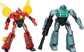 Transformers EarthSpark Cyber-Combiner Terran e Robby F8438 Transformers EarthSpark Cyber-Combiner Terran e Robby F8438