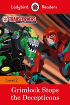 Transformers Grimlock Stops The Decepticons Lv2 Book With Downloadable Audio - Ladybird ELT Graded Readers