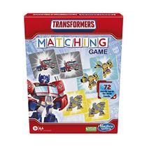 Transformers Matching Game for Kids Ages 3 and Up, Fun Preschool Memory Game for 1+ Players