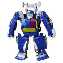 Transformers Playskool Heroes Rescue Bots Academy Chase The Police-Bot Convertendo Brinquedo, 4,5" Figura de Ação, Brinquedos para Crianças Idades 3 e Up