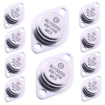 Transistor de Potência MJ15024 TO-3 de Silício para Áudio - Kit com 10 Unidades