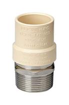 Transition Fitting Homewerks Worldwide 1" MPT CPVC Transition Fitting Homewerks Worldwide 1" MPT CPVC