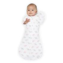 Transitional Swaddle Sack Amazing Baby Large Pink Elephants Transitional Swaddle Sack Amazing Baby Large Pink Elephants
