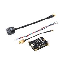 Transmissor 64CH FPV VTX 49G-58G 16W 25W De Longo Alcance Para Quadro De Drone De Corrida Com Antena